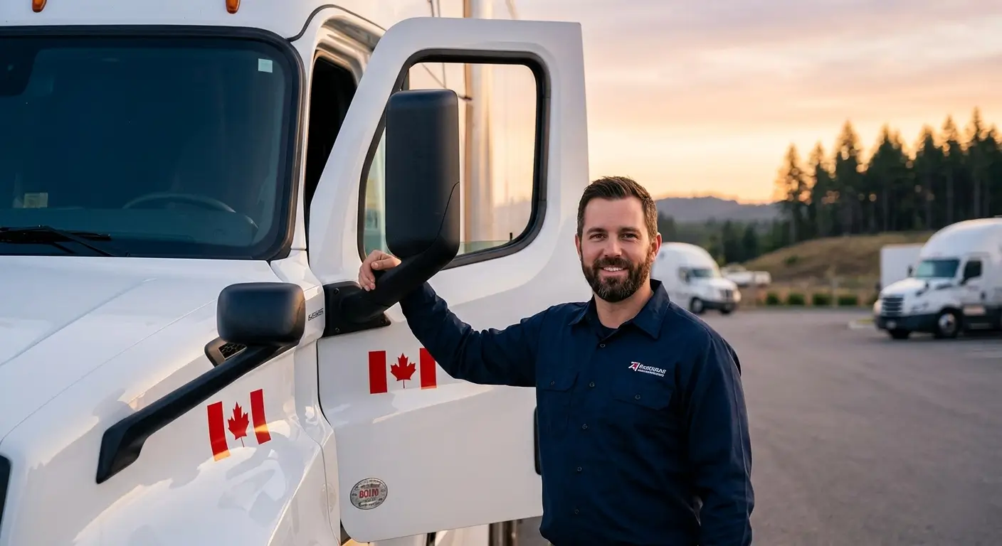 Canada Truck Driver Job + Provincial Pathway