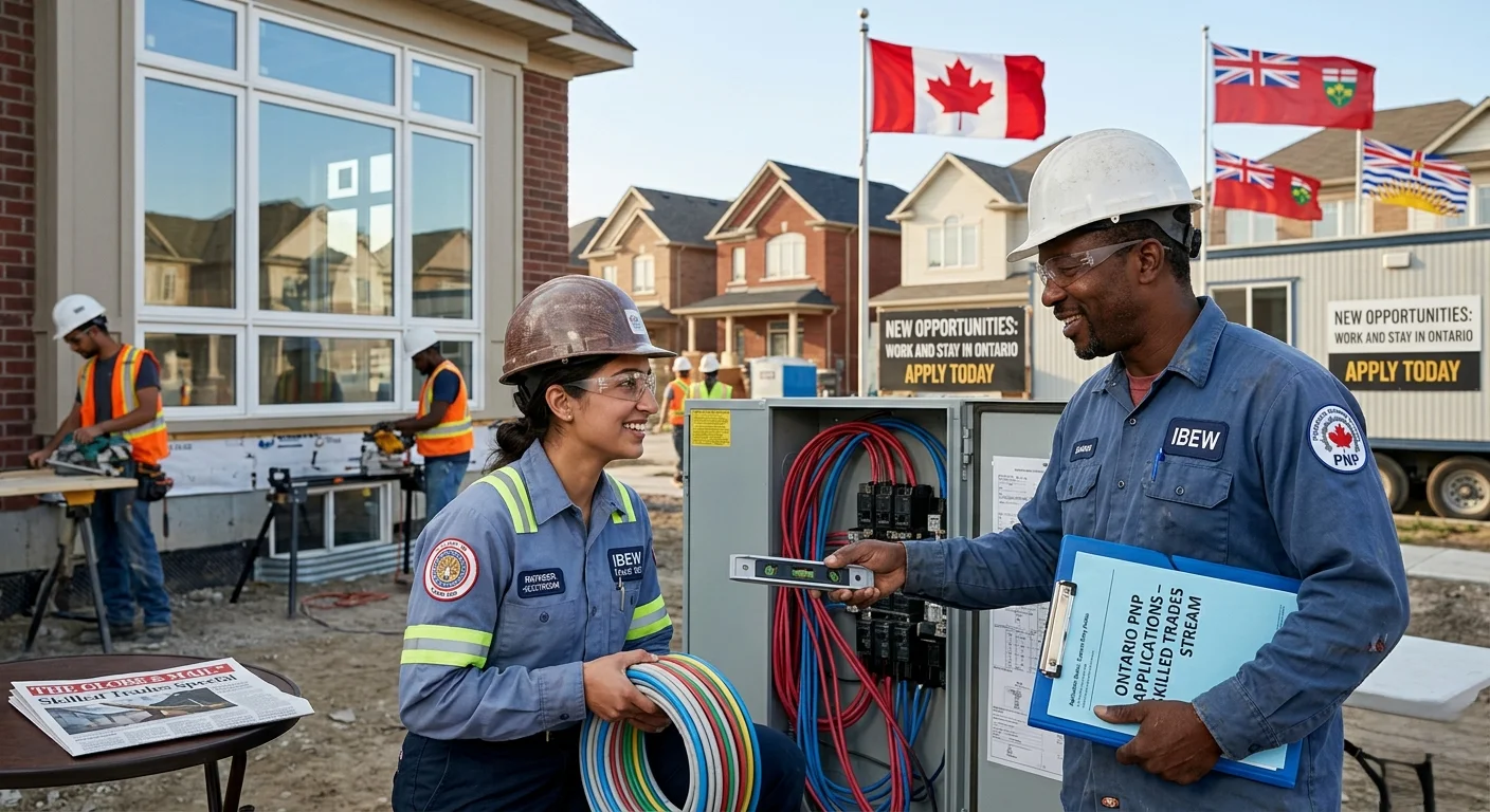 Canada Electrician Job + Provincial Nominee Program