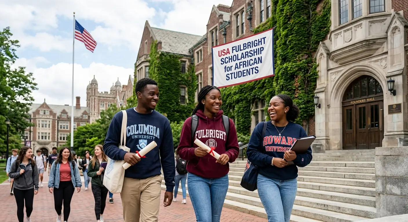 USA Fulbright Scholarship for African Students