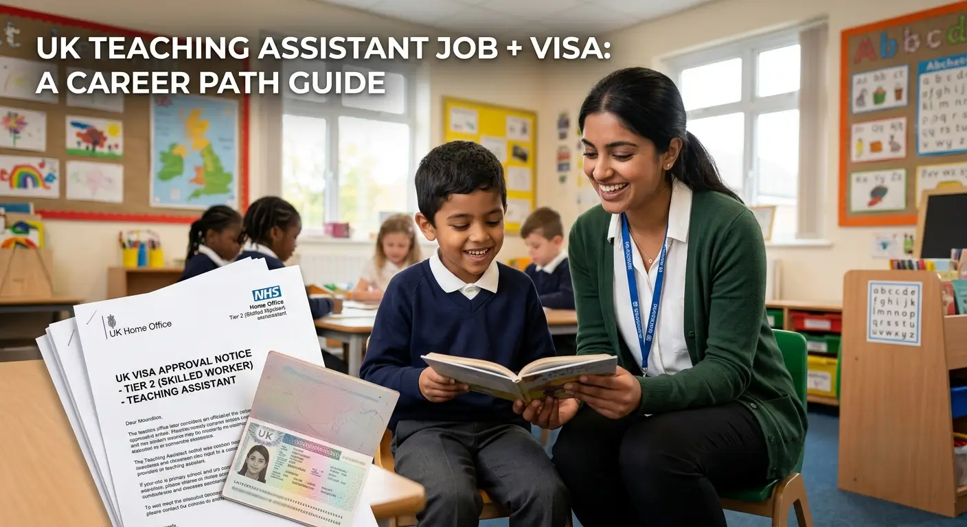 UK Teaching Assistant Job + Visa