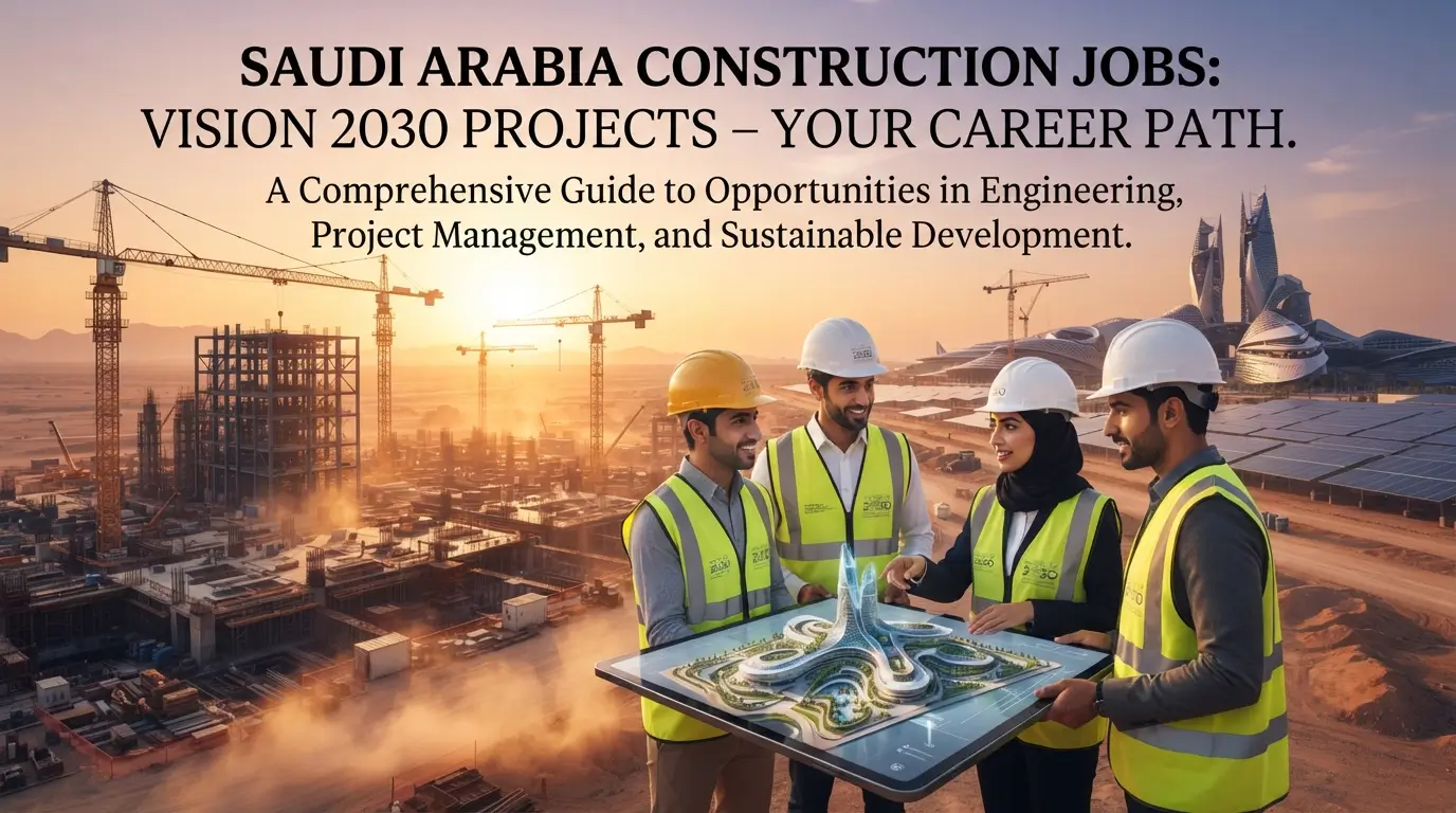 Saudi Arabia Construction Jobs (Vision 2030 Projects)