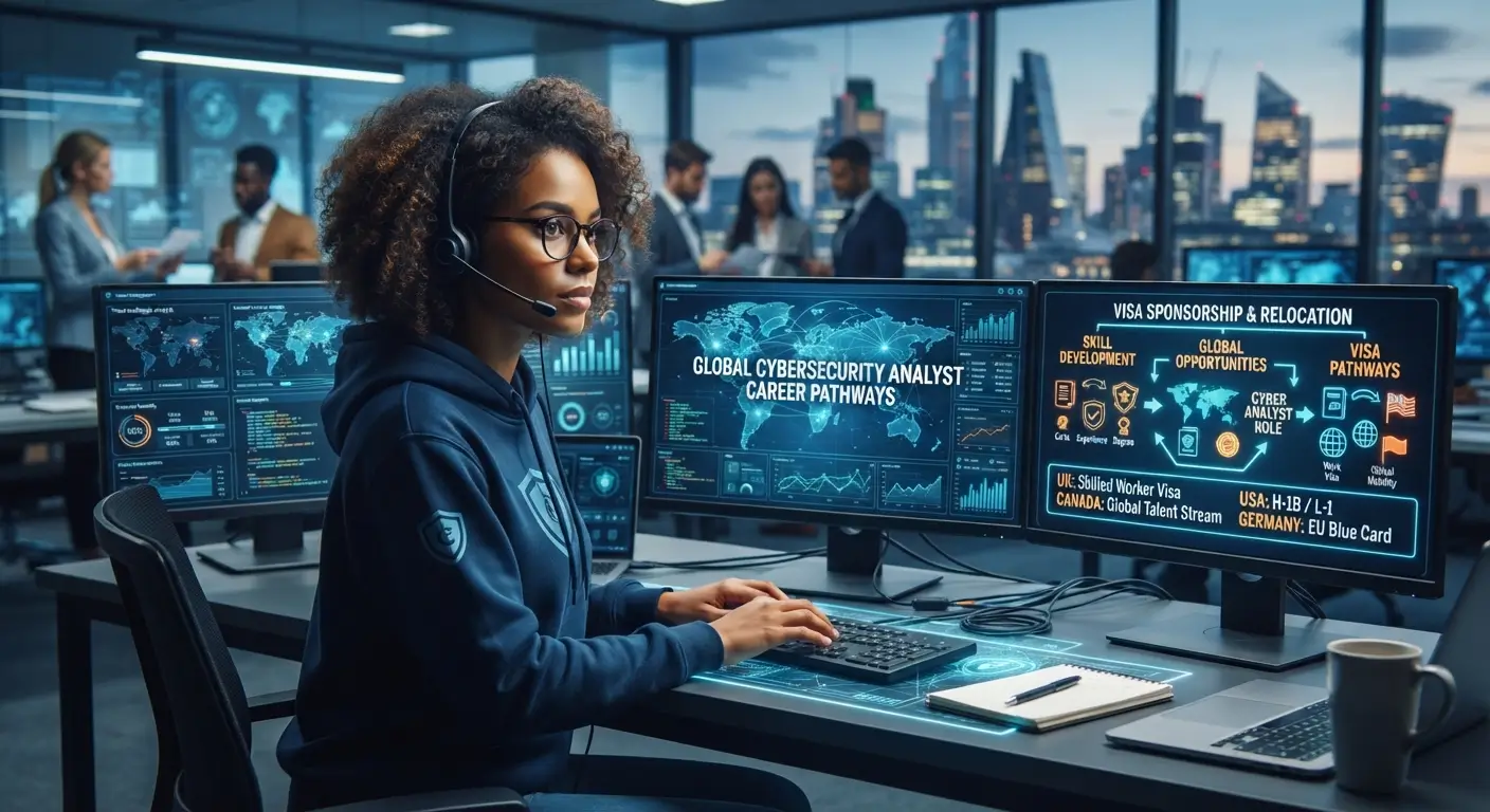 Cybersecurity Analyst Job + Visa Pathways