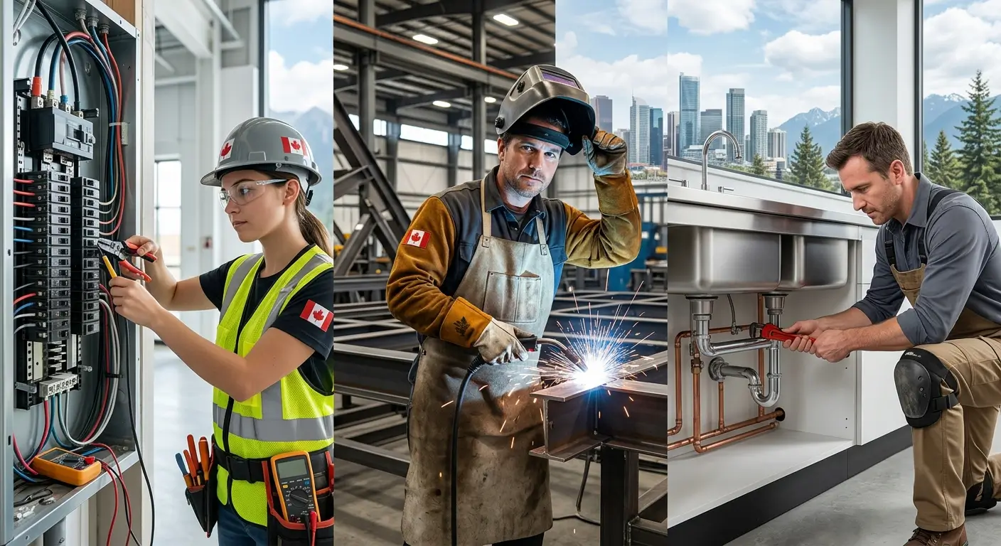 Skilled Trades Visa Guide: Electrician, Welder, and Plumber Jobs in Canada 2026
